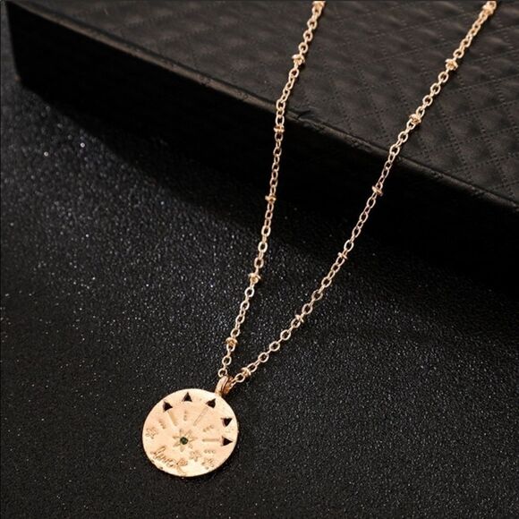 Necklace Luck Medallion Zinc Alloy Mix & Match - Picture 2 of 7